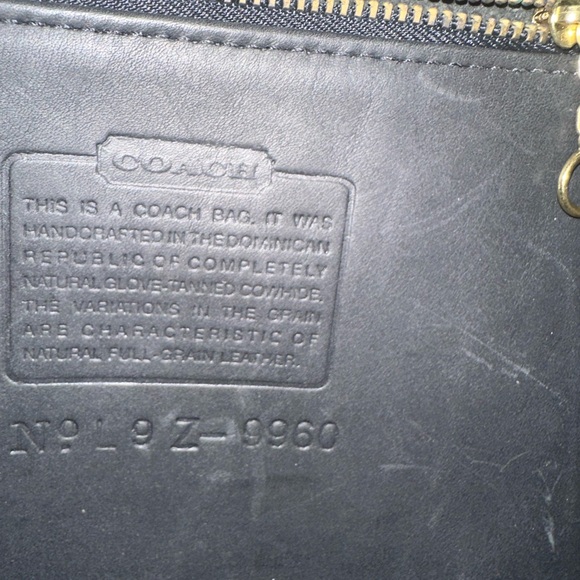 Authentic leather Coach mini backpack - Picture 11 of 11